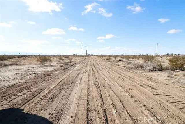 Land For Sale in Adelanto, California