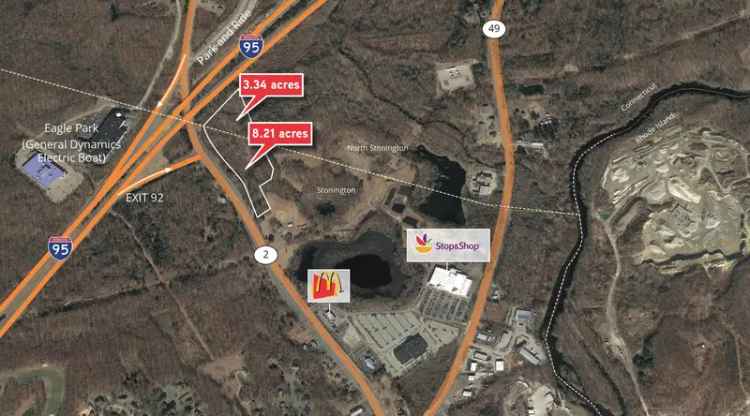 Development Land Near I-95 Exit 92, Stonington CT