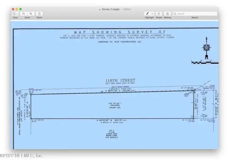 Land For Sale in Jacksonville, Florida