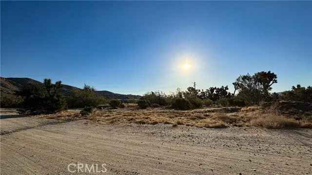 Land For Sale in Yucca Valley, California