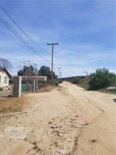 Land For Sale in Wildomar, California