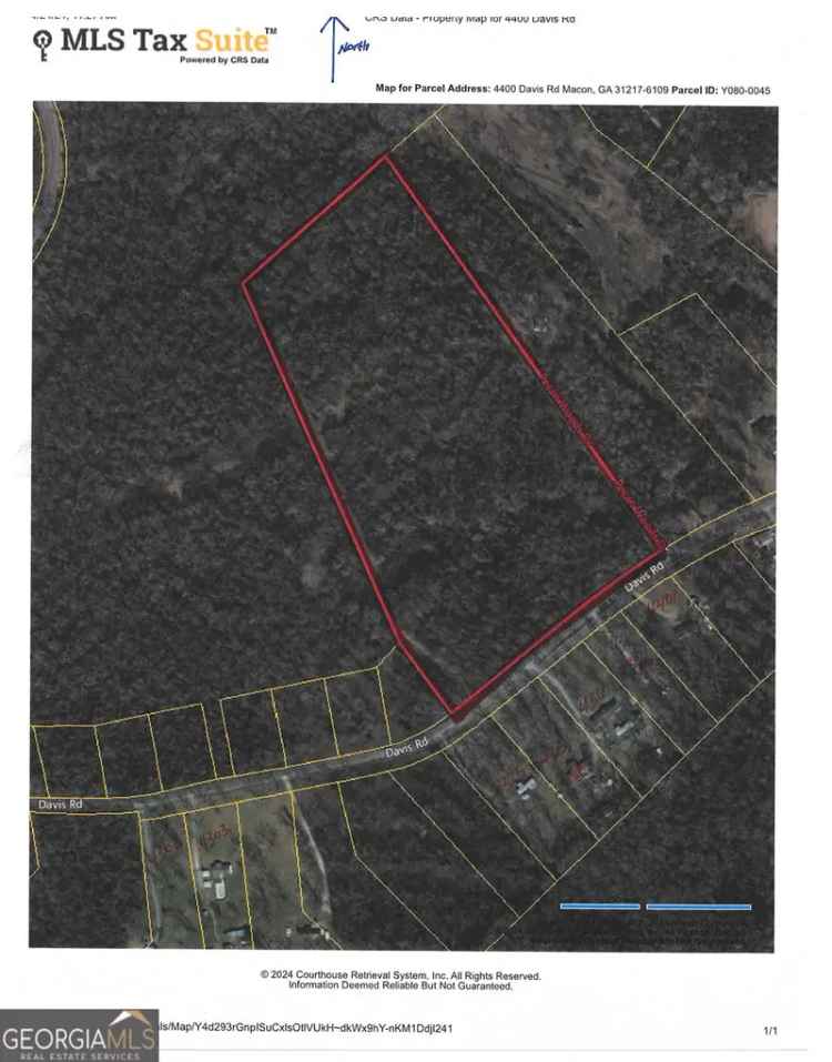 Land For Sale in 4400, Davis Road, Macon, Georgia