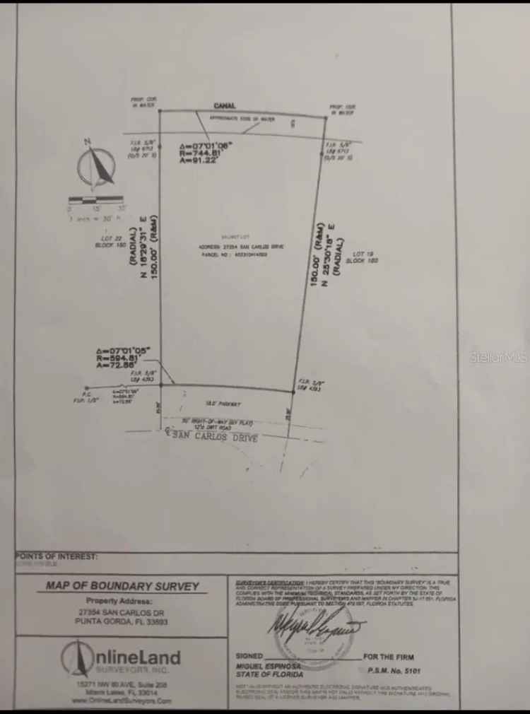 Land For Sale in Punta Gorda, Florida