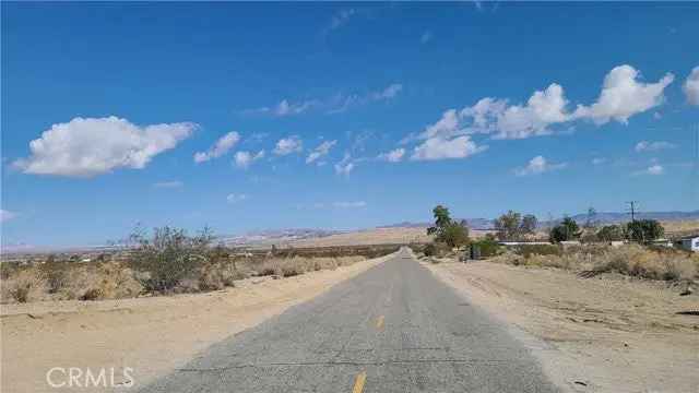 Land For Sale in Twentynine Palms, California