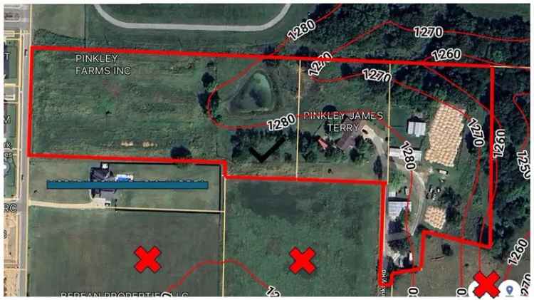 Land For Sale in Springdale, Arkansas