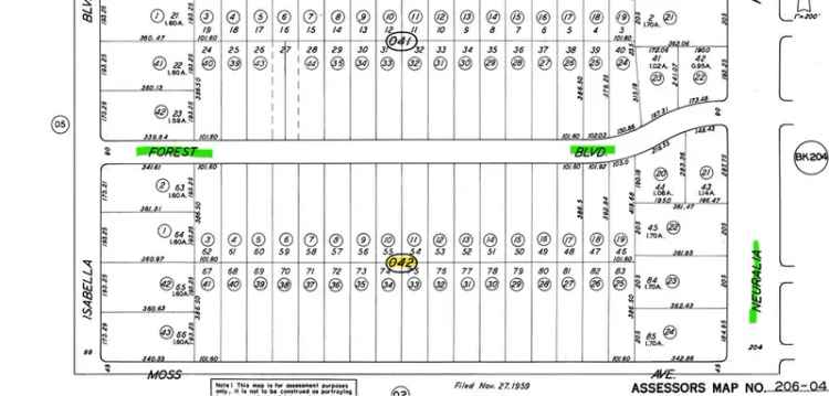 Land For Sale in California City, California