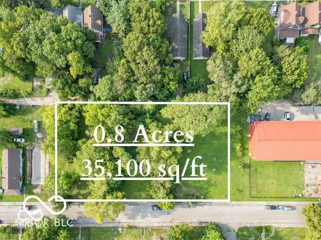 Land For Sale in 802, Edgemont Avenue, Indianapolis, Indiana