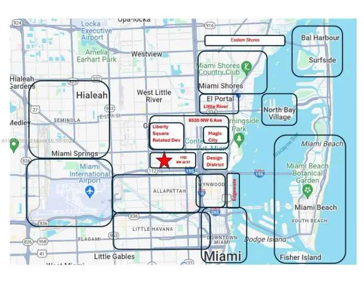 Land For Sale in 1762, Northwest 44th Street, Miami, Florida