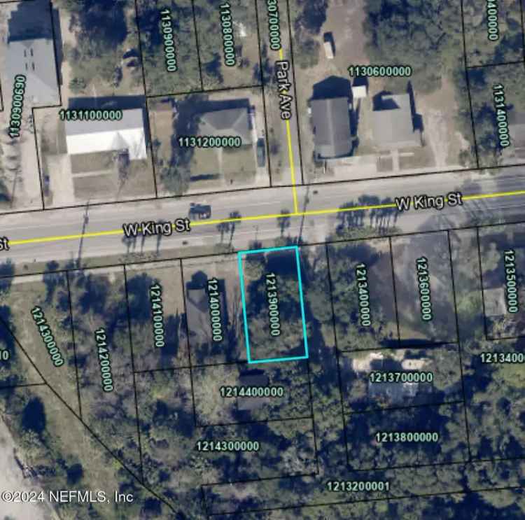 Land For Sale in 625, West King Street, Saint Augustine, Florida