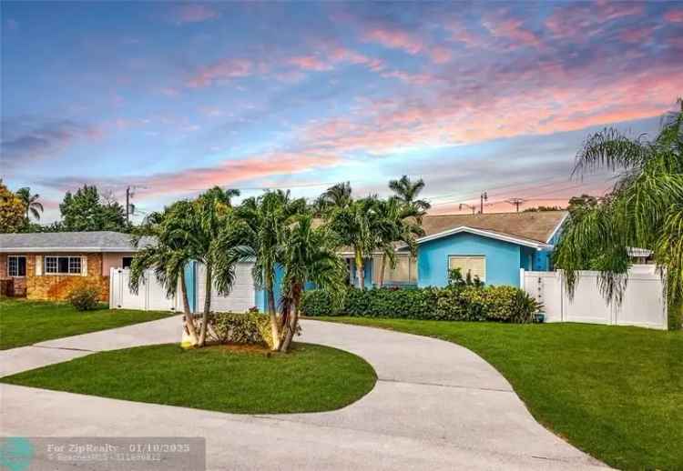 Single-family house For Sale in 1805, Northeast 41st Street, Pompano Beach, Florida