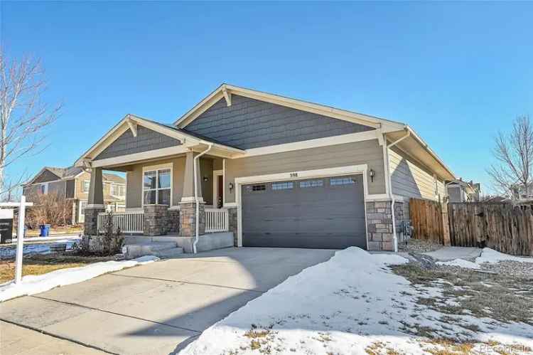 Single-family house For Sale in 398, Beldock Street, Brighton, Colorado