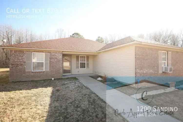 3 Bed 2 Bath Home for Rent in Jonesboro School District