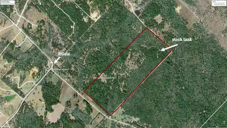 Land For Sale in 420, Oak Hill Cemetery Road, Texas