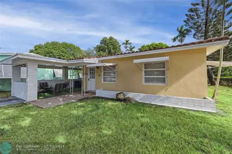 Single-family house For Sale in Fort Lauderdale, Florida