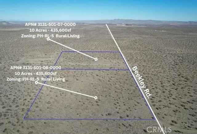 Land For Sale in Phelan, California