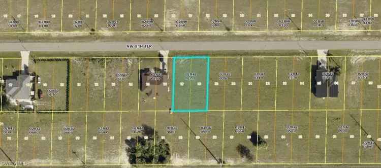 Land For Sale in 1406, Northwest 8th Terrace, Cape Coral, Florida