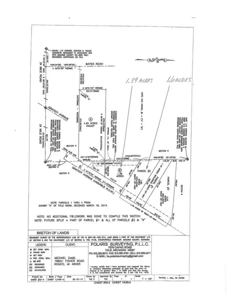 Land For Sale in 53579, Gratiot Avenue, Chesterfield Township, Michigan