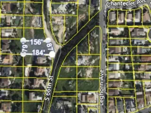 Land For Sale in San Diego, California