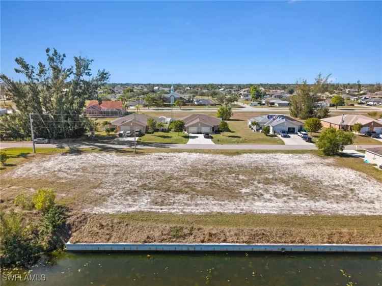 Land For Sale in 1923, Southwest 15th Place, Cape Coral, Florida