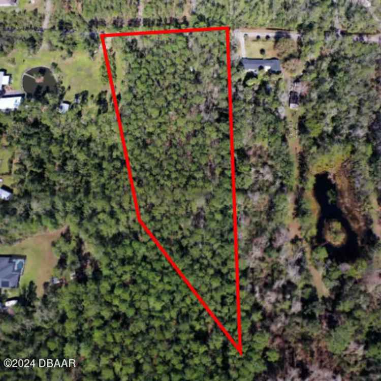 Land For Sale in 3653, Conifer Lane, Ormond Beach, Florida