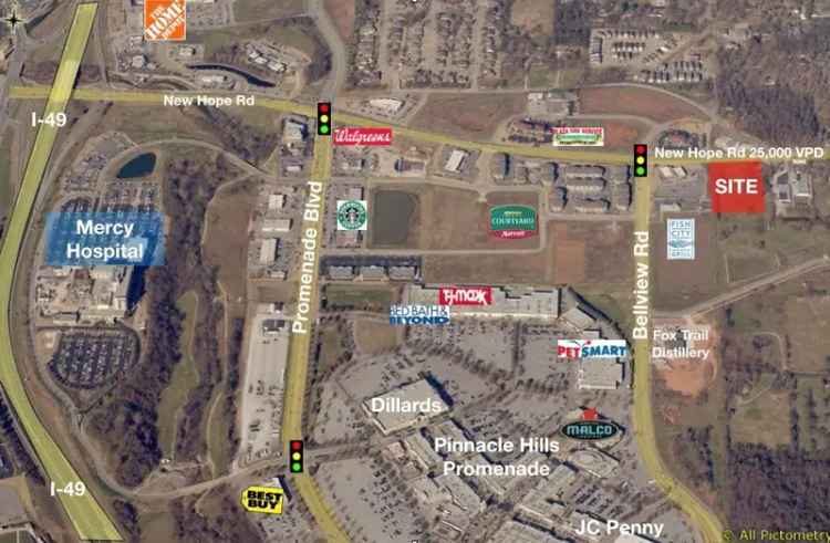 Land For Sale in Rogers, Arkansas