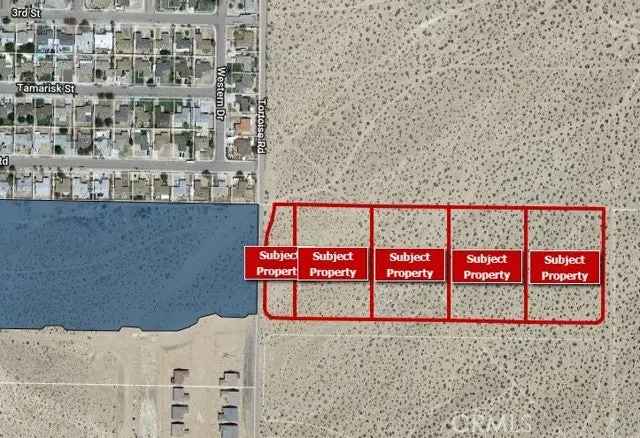 Land For Sale in Barstow, California