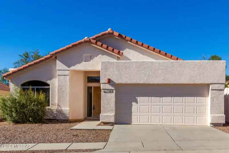 Single-family house For Sale in 11087, North Desert Flower Drive, Tucson, Arizona