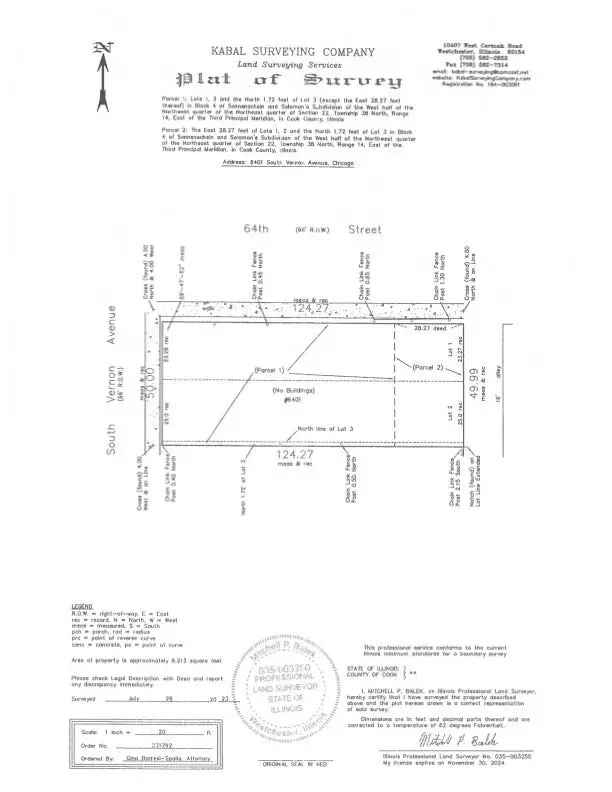 Land For Sale in 6401, South Vernon Avenue, Chicago, Illinois