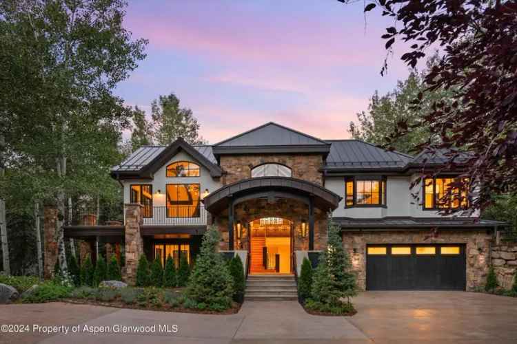 Single-family house For Sale in Aspen, Colorado