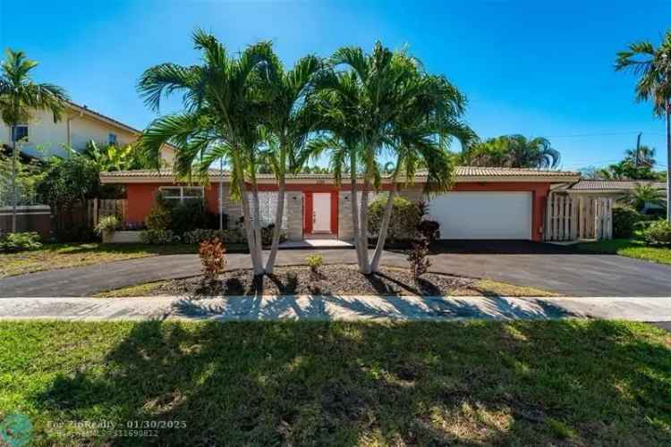 Single-family house For Sale in 2168, Northeast 62nd Court, Fort Lauderdale, Florida