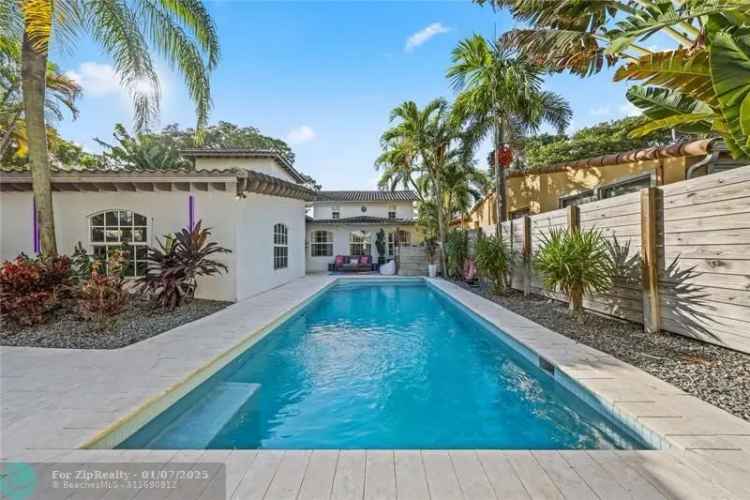 Single-family house For Sale in 625, Northeast 15th Avenue, Fort Lauderdale, Florida