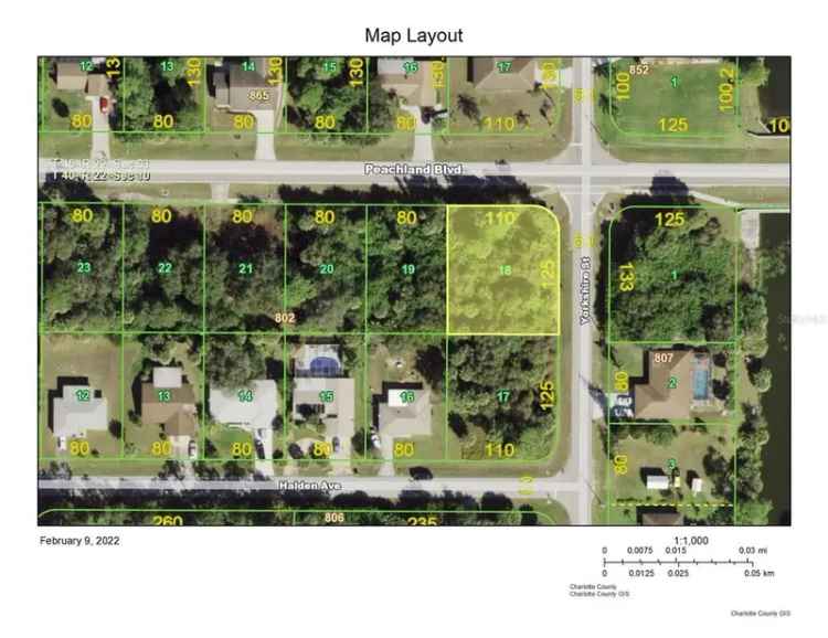 Land For Sale in Port Charlotte, Florida