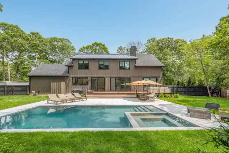 Luxury East Hampton Springs Home Rental 4BR 3.5BA Pool