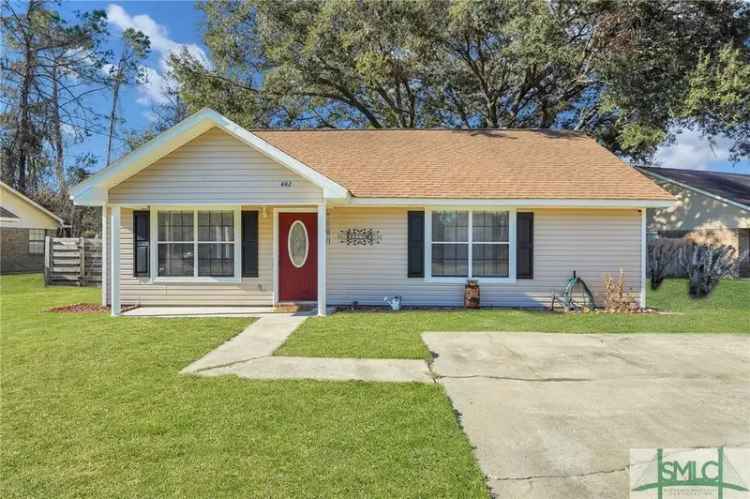 Single-family house For Sale in 662, Windhaven Drive, Hinesville, Georgia