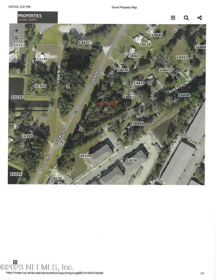 Land For Sale in Jacksonville, Florida