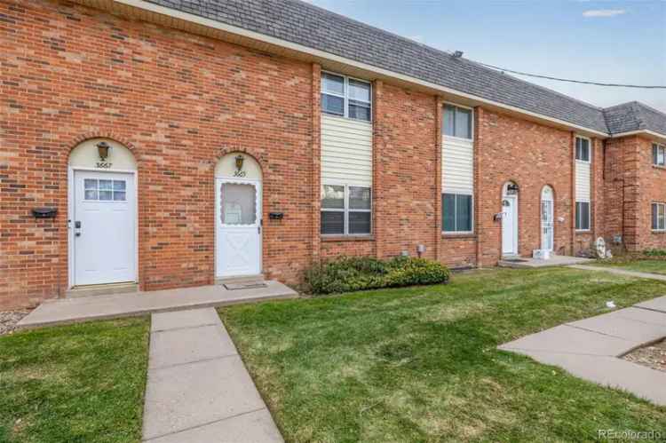 Condo For Sale in 3669, West Union Avenue, Denver, Colorado