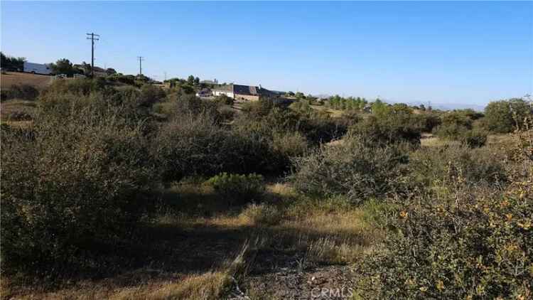 Land For Sale in Oak Hills, California