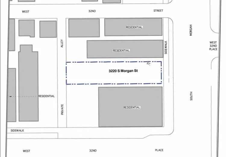 Land For Sale in 3220, South Morgan Street, Chicago, Illinois