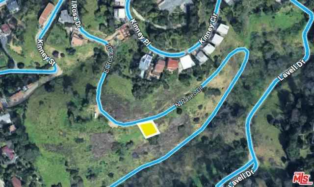 Land For Sale in 3608, North Paseo Drive, Los Angeles, California