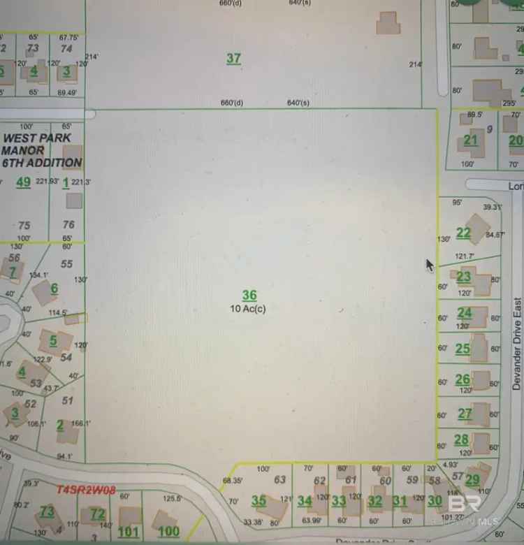 Land For Sale in Mobile, Alabama