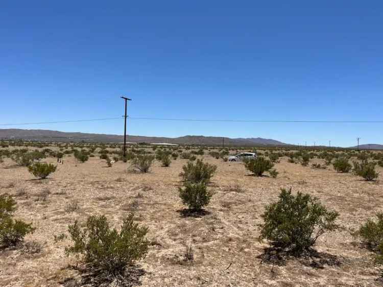 Land For Sale in Ridgecrest, California