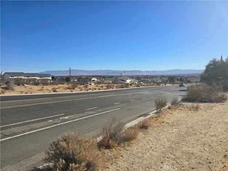 Land For Sale in Apple Valley, California