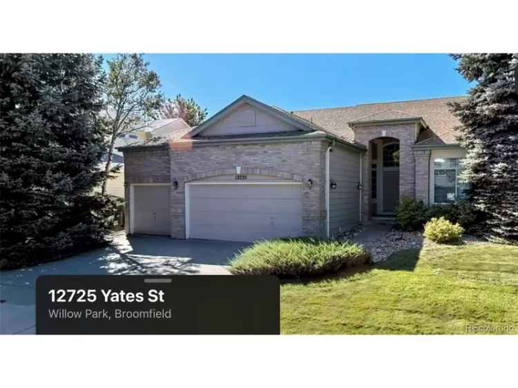 Single-family house For Sale in 12725, Yates Street, Broomfield, Colorado