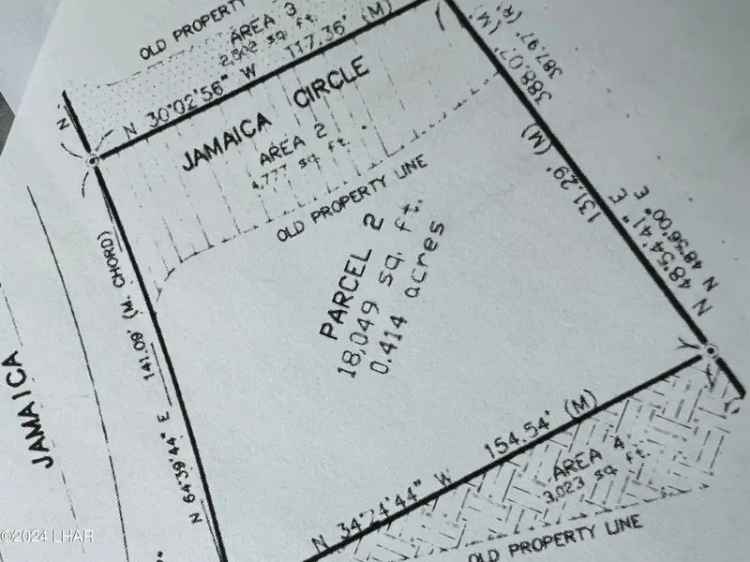 Land For Sale in 2002, South Jamaica Boulevard, Lake Havasu City, Arizona