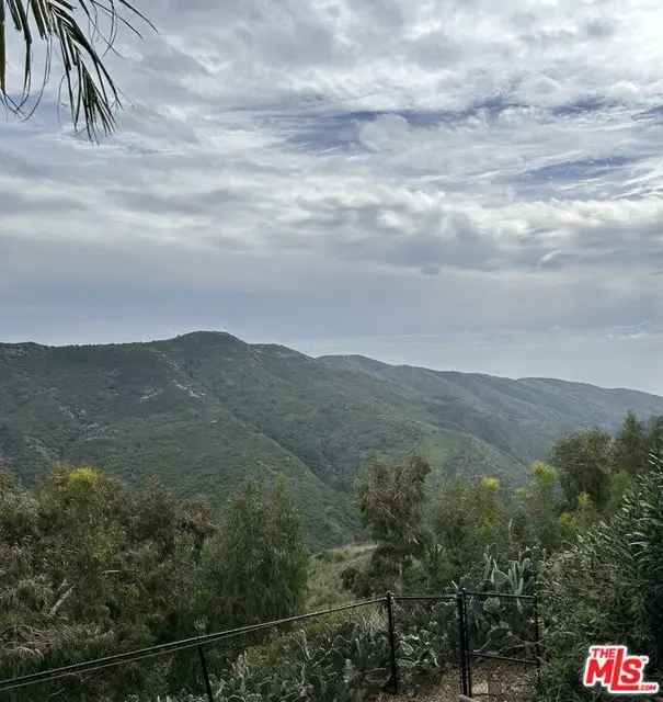 Land For Sale in 2006, Newell Road, Unincorporated Santa Monica Mountains, California