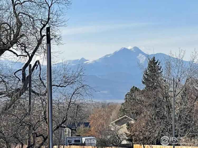 Land For Sale in Longmont, Colorado