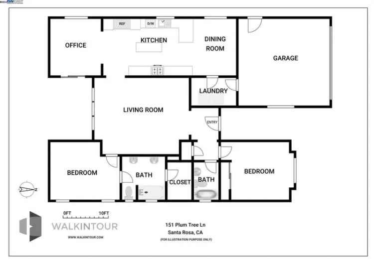 Multi-family house For Sale in 1945, Piner Road, Santa Rosa, California