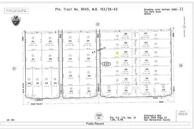 Land For Sale in Piñon Hills, California