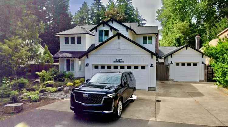 Lake Oswego Home for Rent 4 4.5 Baths 3 Car Garage