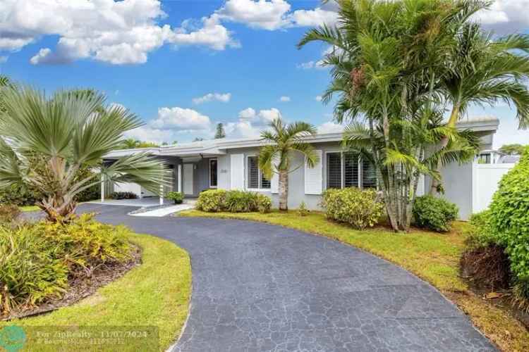 Single-family house For Sale in Fort Lauderdale, Florida